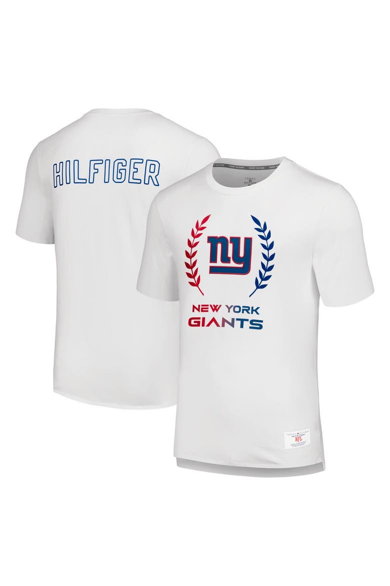 Men's Tommy Hilfiger White New York Giants Miles T-Shirt, Main, color, White