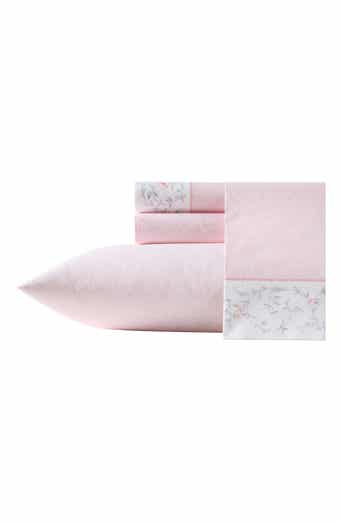 Laura Ashley Victorian Scroll 200-Thread Count Cotton Percale Sheet Set