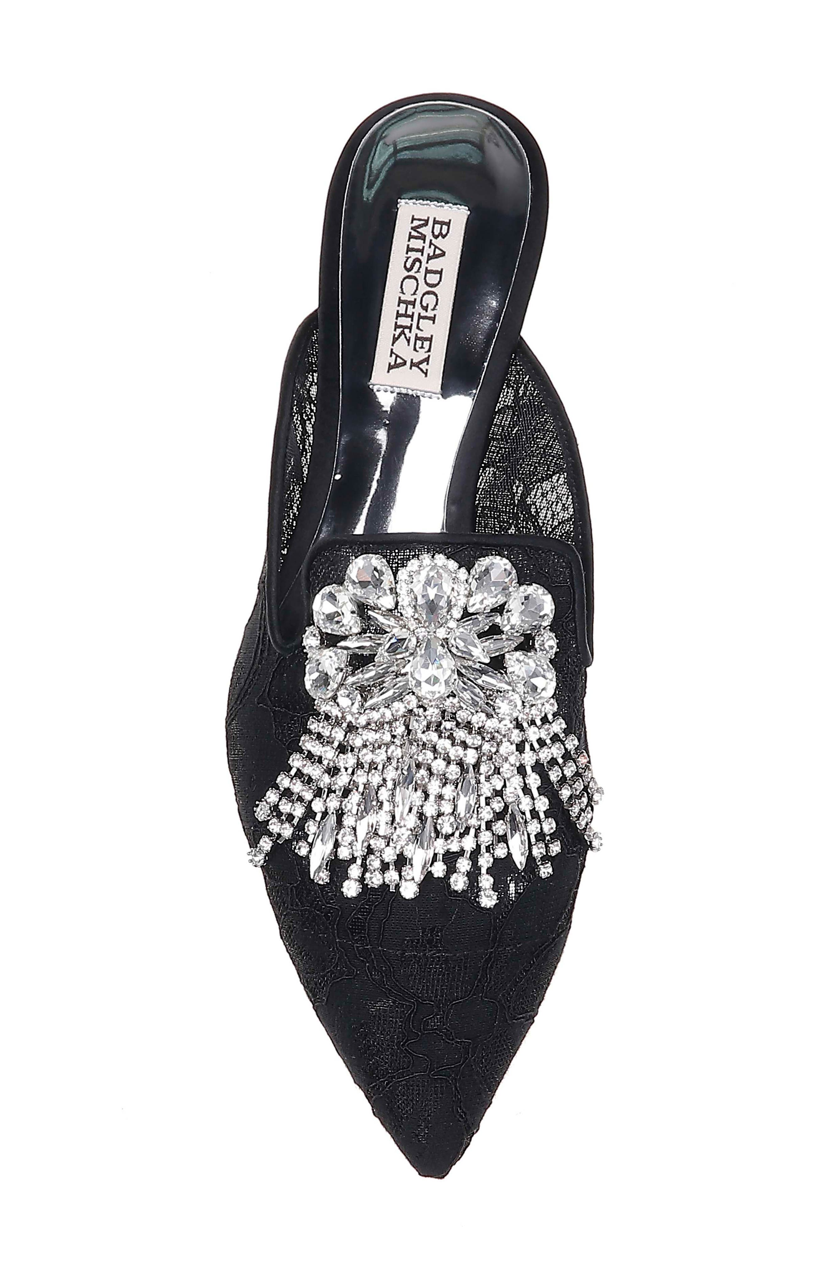 Badgley Mischka Collection Badgley Mischka Farley Embellished Mule, Alternate, color, 