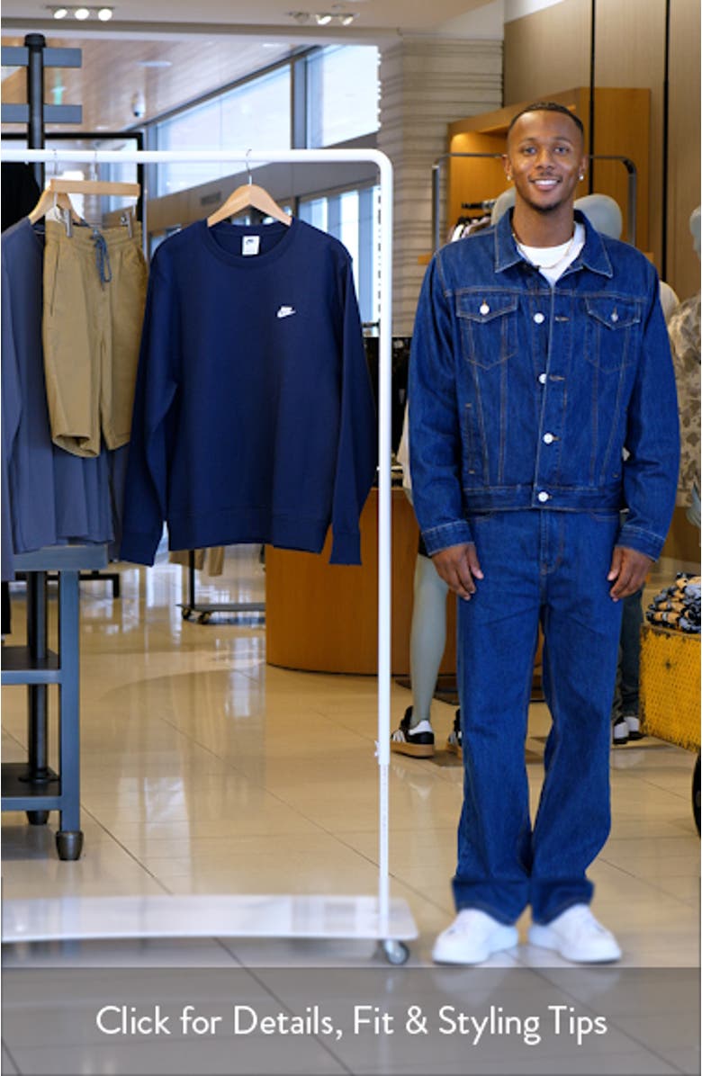 Club Brushed Fleece Crewneck Sweatshirt, sales video thumbnail