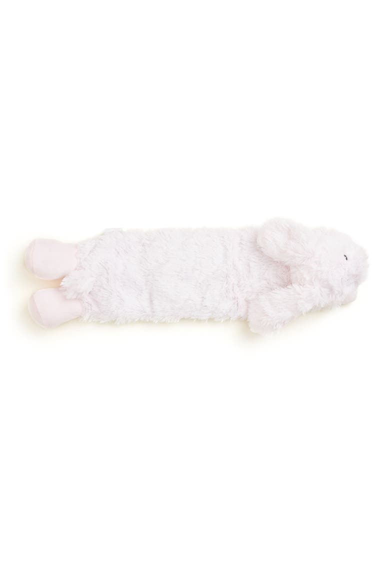 Bunny Plush Neck Wrap, Alternate, color, Light Pastel Pink