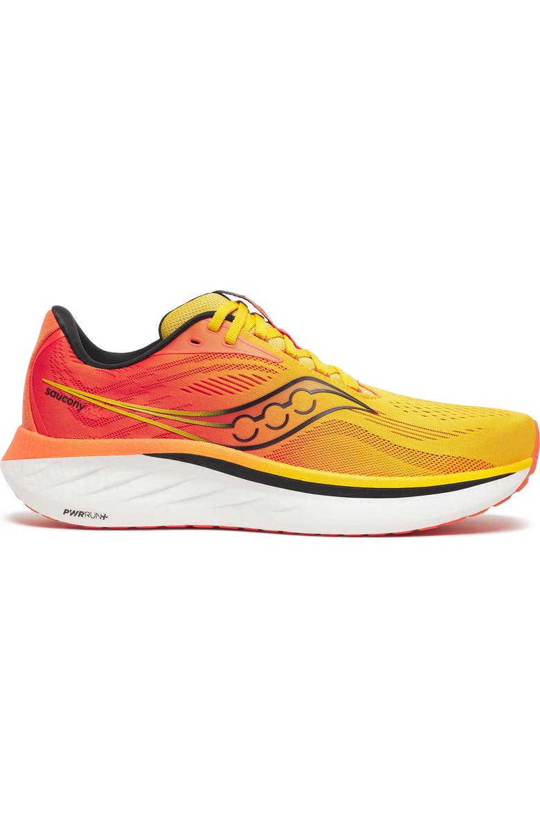 Saucony Ride 18 Running Shoe, Main, color, Pollen/ Pepper