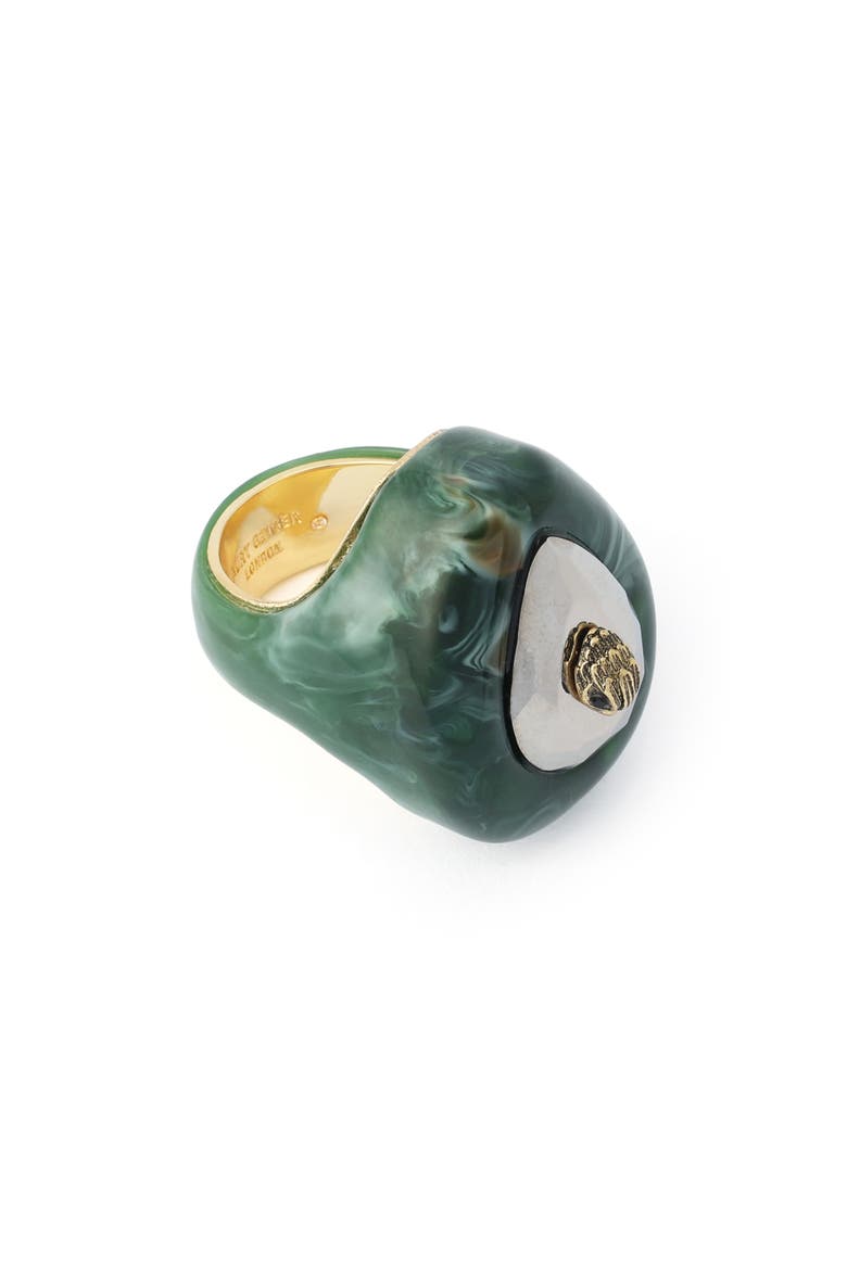 Ophelia Eagle Teardrop Ring, Alternate, color, MULTI