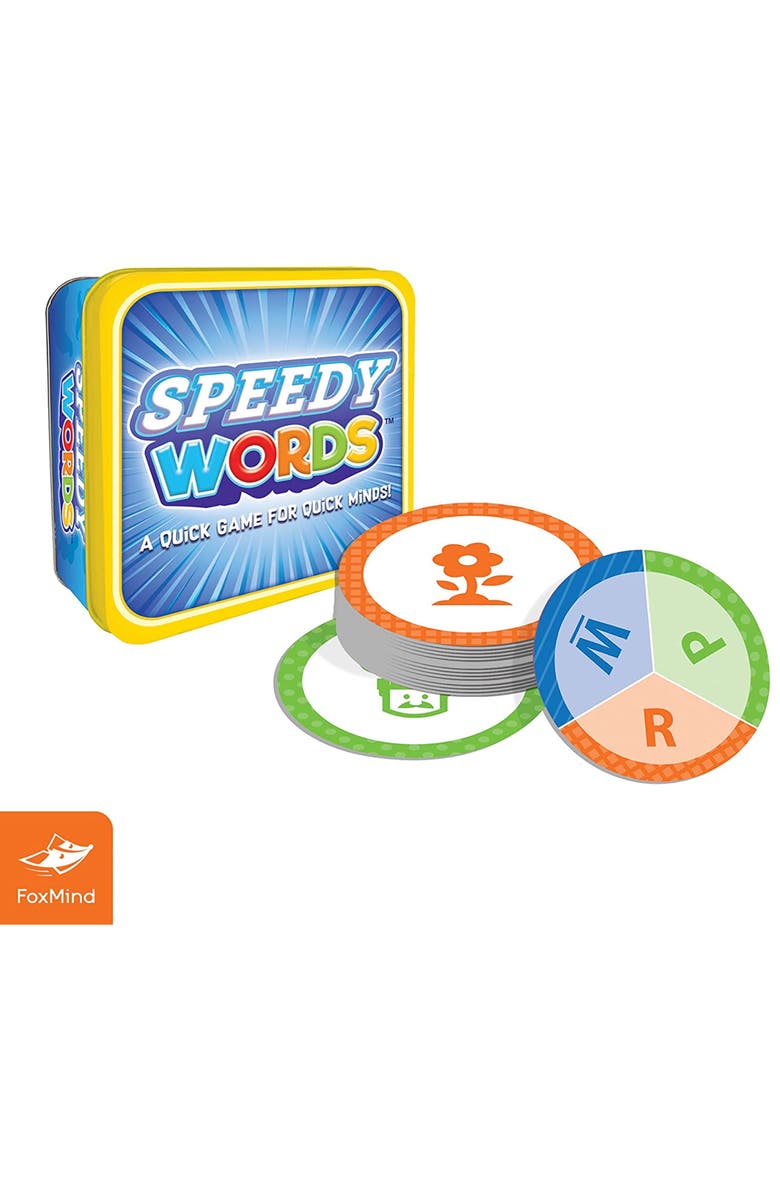 FoxMind Speedy Words Party Card Game, Alternate, color,