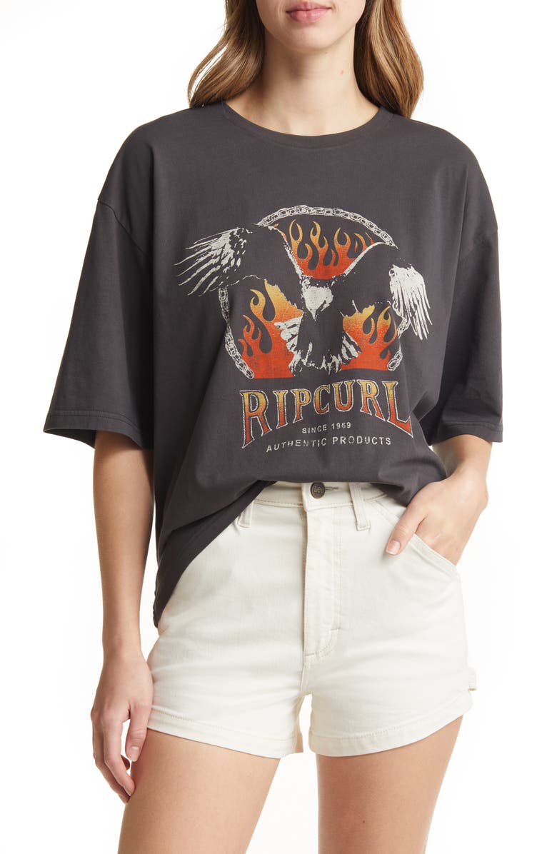 Rip Curl Women's Azalea Rock Cotton Graphic Tee, Main, color, 