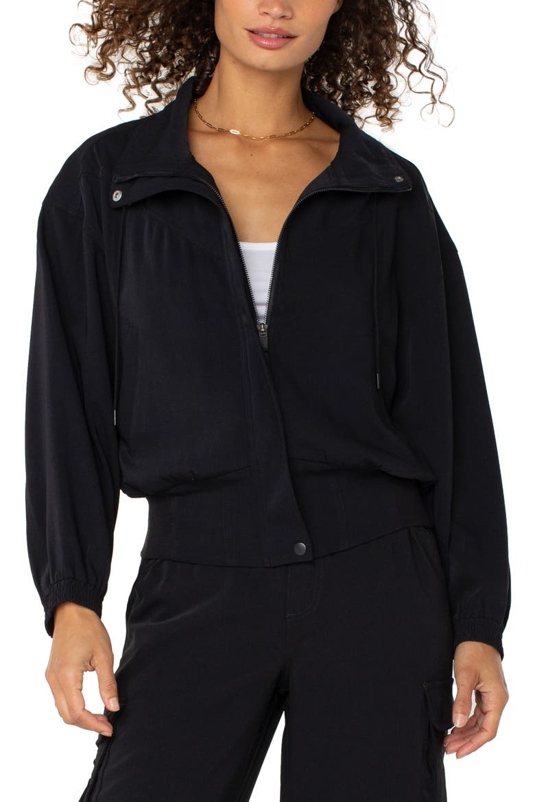 Dolman Sleeve Jacket, Alternate, color, BLACK