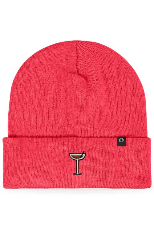 Dalix Espresso Martini Beanie Cap In Pink