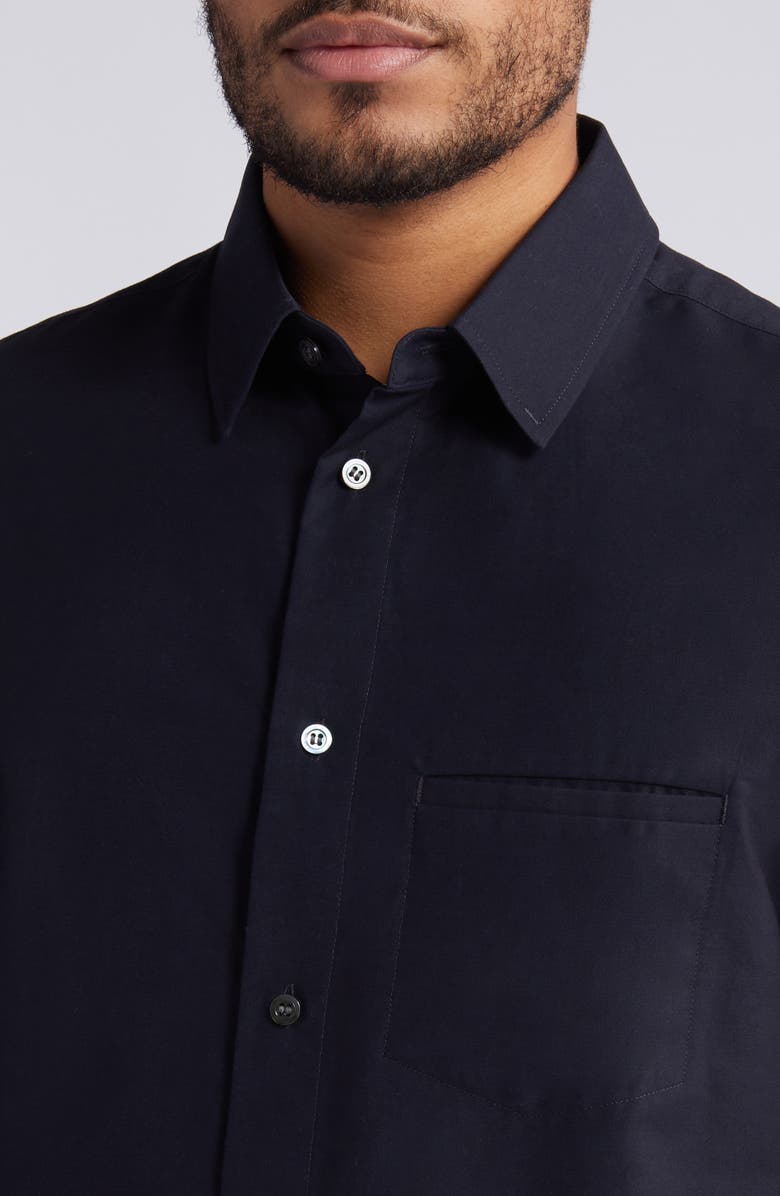 COS Regular Fit Organic Cotton Poplin Button-Up Shirt, Alternate, color, 