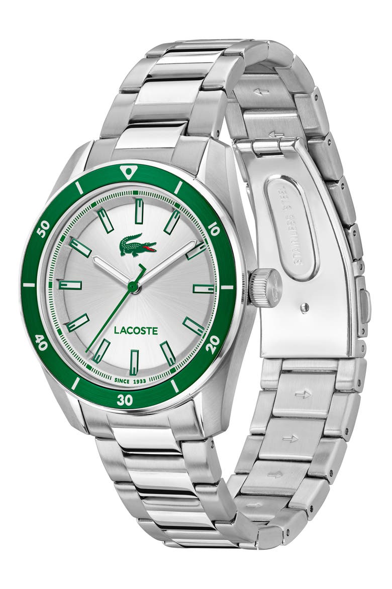 Boston Bracelet Watch, 39mm, Alternate, color, SILVER