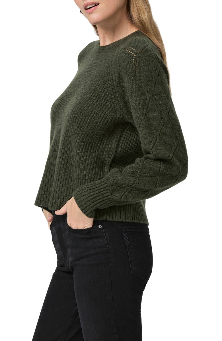 PAIGE Monserrat Mixed Stitch Cashmere Sweater, Alternate, color,