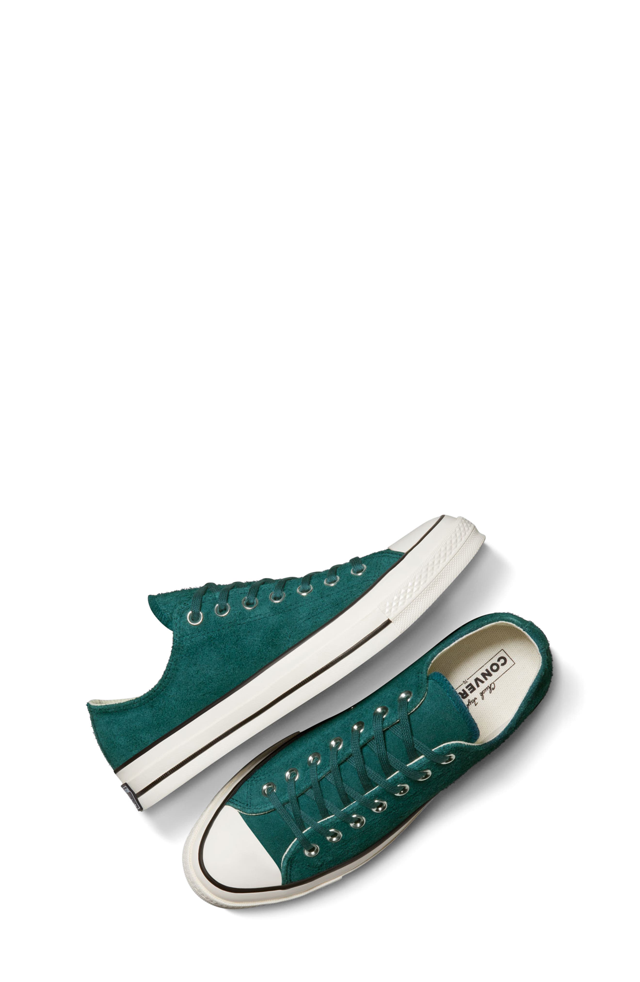 Converse Kids' Chuck Taylor<sup>®</sup> All Star<sup>®</sup> 70 Ox Low Top Sneaker, Alternate, color, Darkly Jaded/ Darkly Jaded