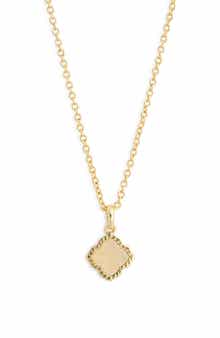 Kendra Scott Mallory Small Drusy Pendant Necklace
