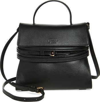 Moschino Tie Me Leather Shoulder Bag | Nordstrom
