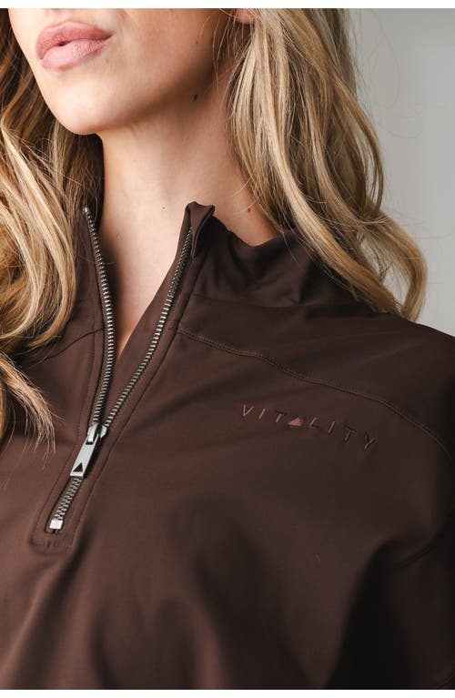 Vitality Nomad Jacket In Brown