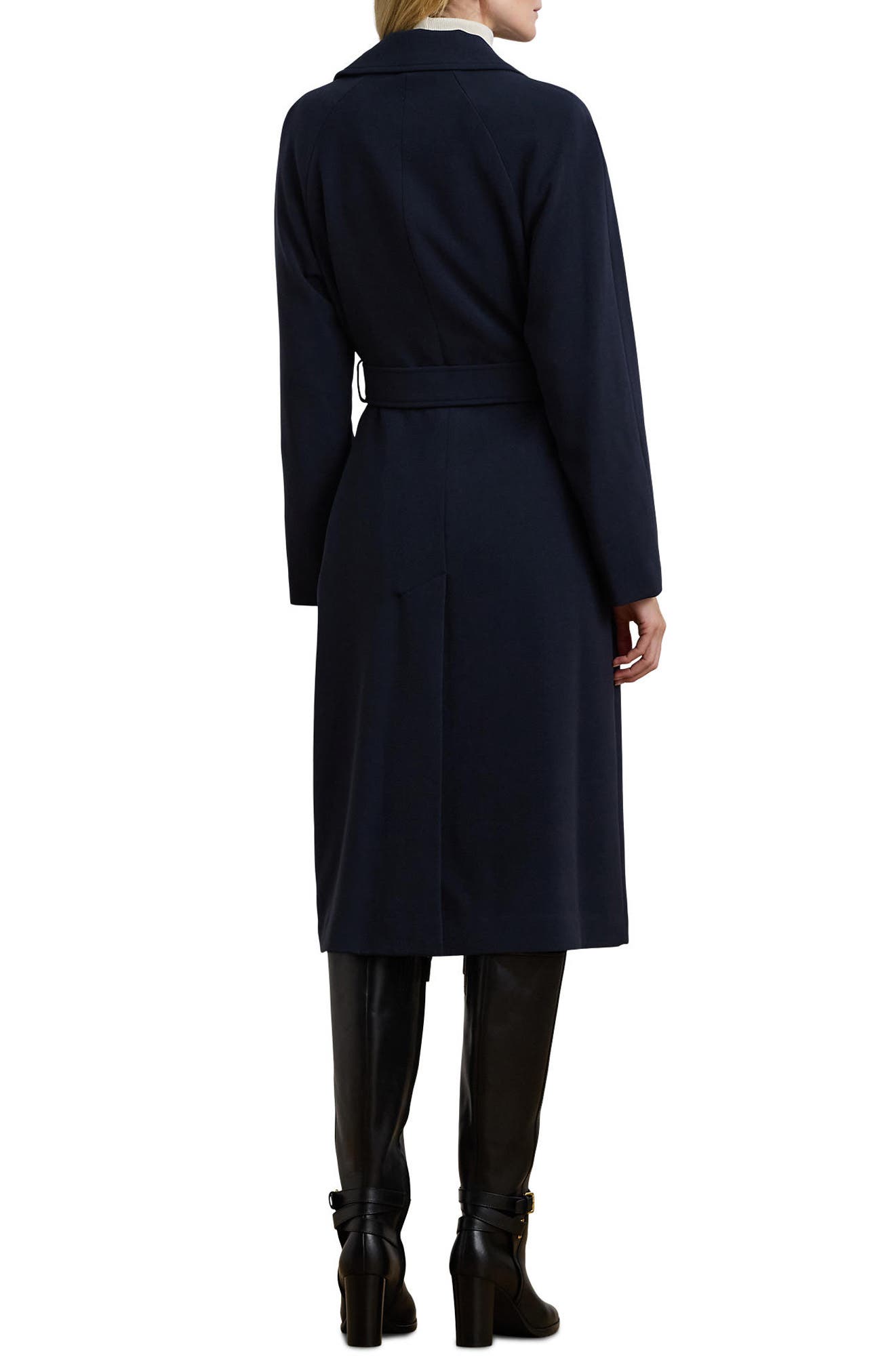 Crepe Belted Coat - image 4