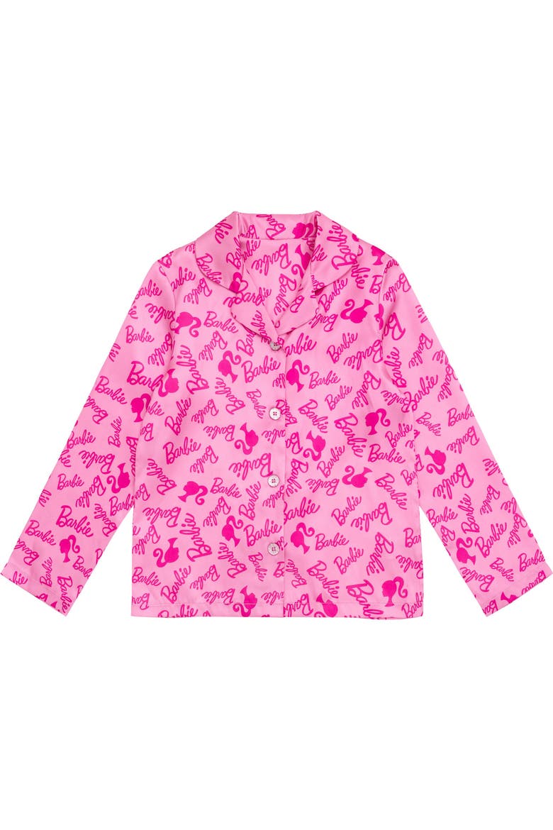 2-Piece Pajama Shirt and Pants Set, Alternate, color, Light Pink