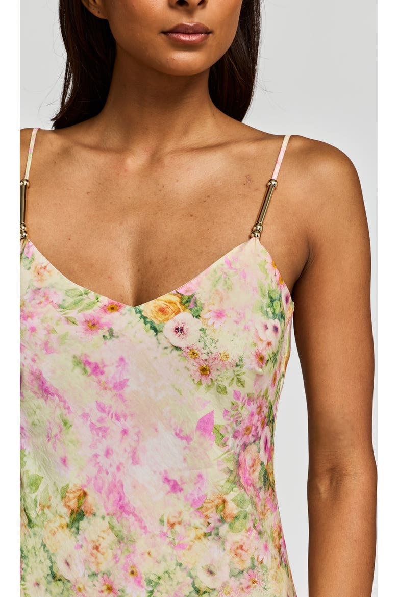 Marcella Floral Voile Dress, Alternate, color, Rose Cloud