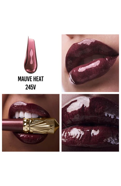 Christian Louboutin Rouge Stiletto Vinyl Gloss In Mauve Heat