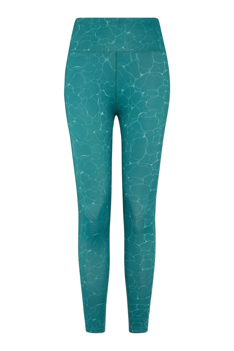 Organic 7/8 Performance Medium Rise Sport Legging, Alternate, color, Deep Green