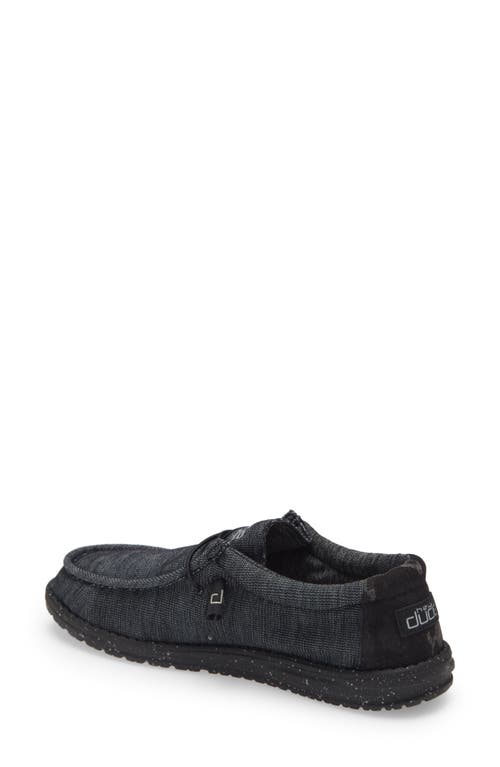 Hey Dude Wally Slip-on In Opal Black/black