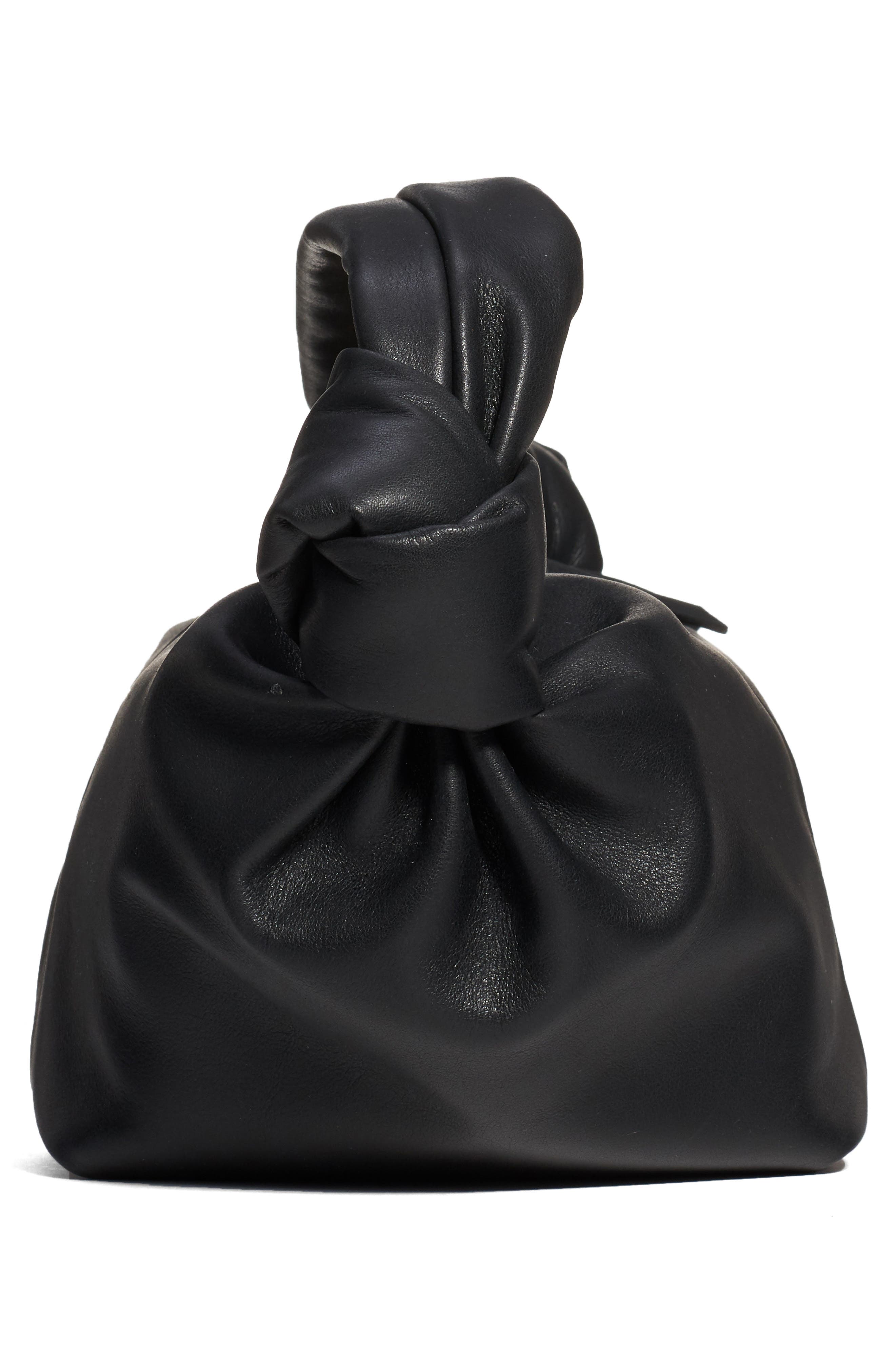 Bottega Veneta Mini Leather Hobo, Alternate, color, 