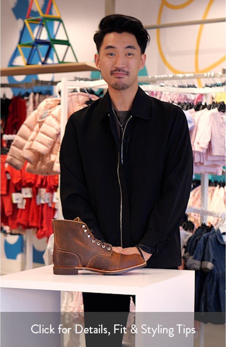 Iron Ranger Cap Toe Boot, sales video thumbnail