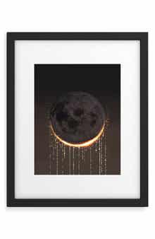 Deny Designs 'Eclipse' by Emanuela Carratoni Framed Wall Art