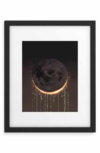 Deny Designs 'Eclipse' by Emanuela Carratoni Framed Wall Art
