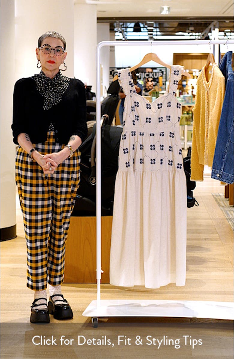 Floral Embroidered Sundress, sales video thumbnail