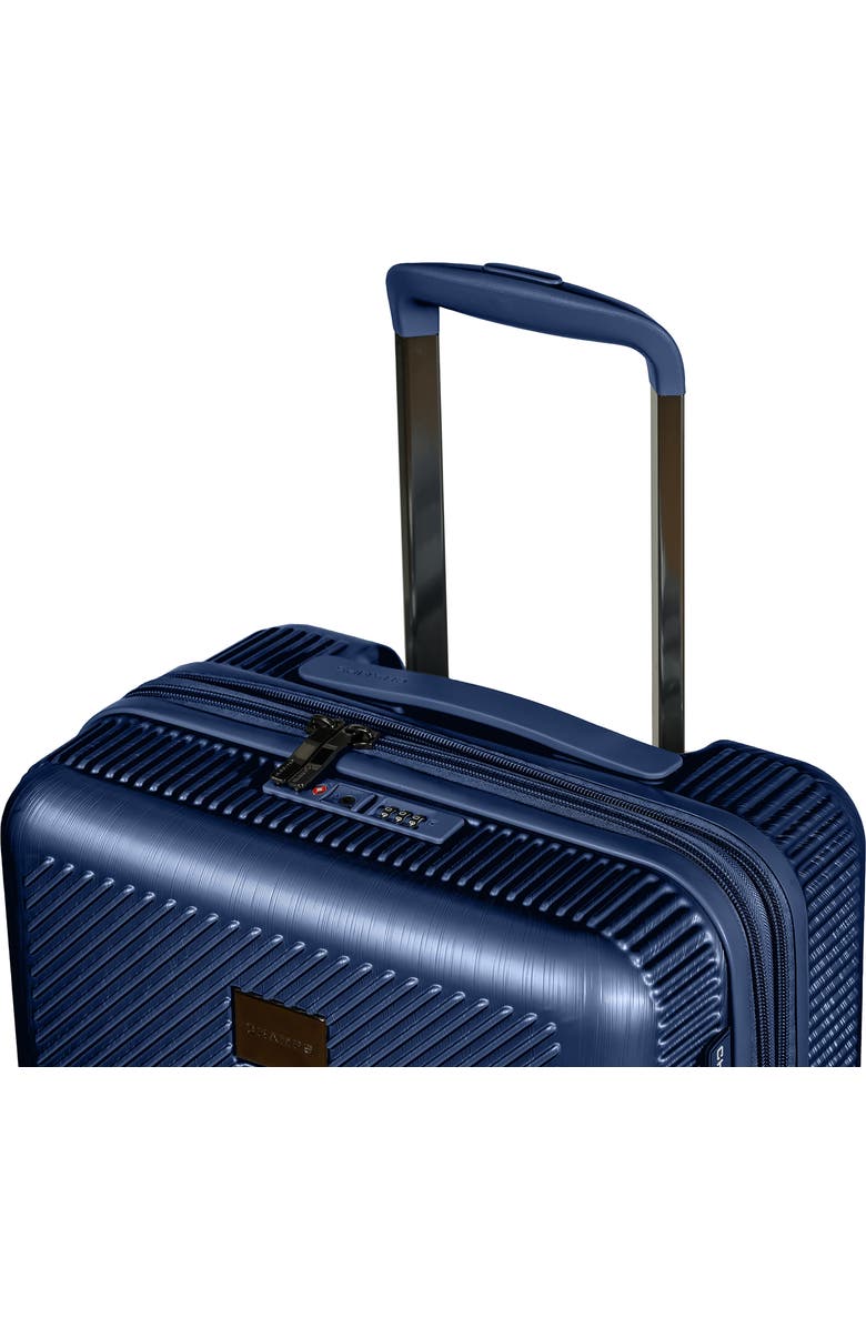 CHAMPS Iconic II Carry-On Hardside Suitcase, Alternate, color, Navy