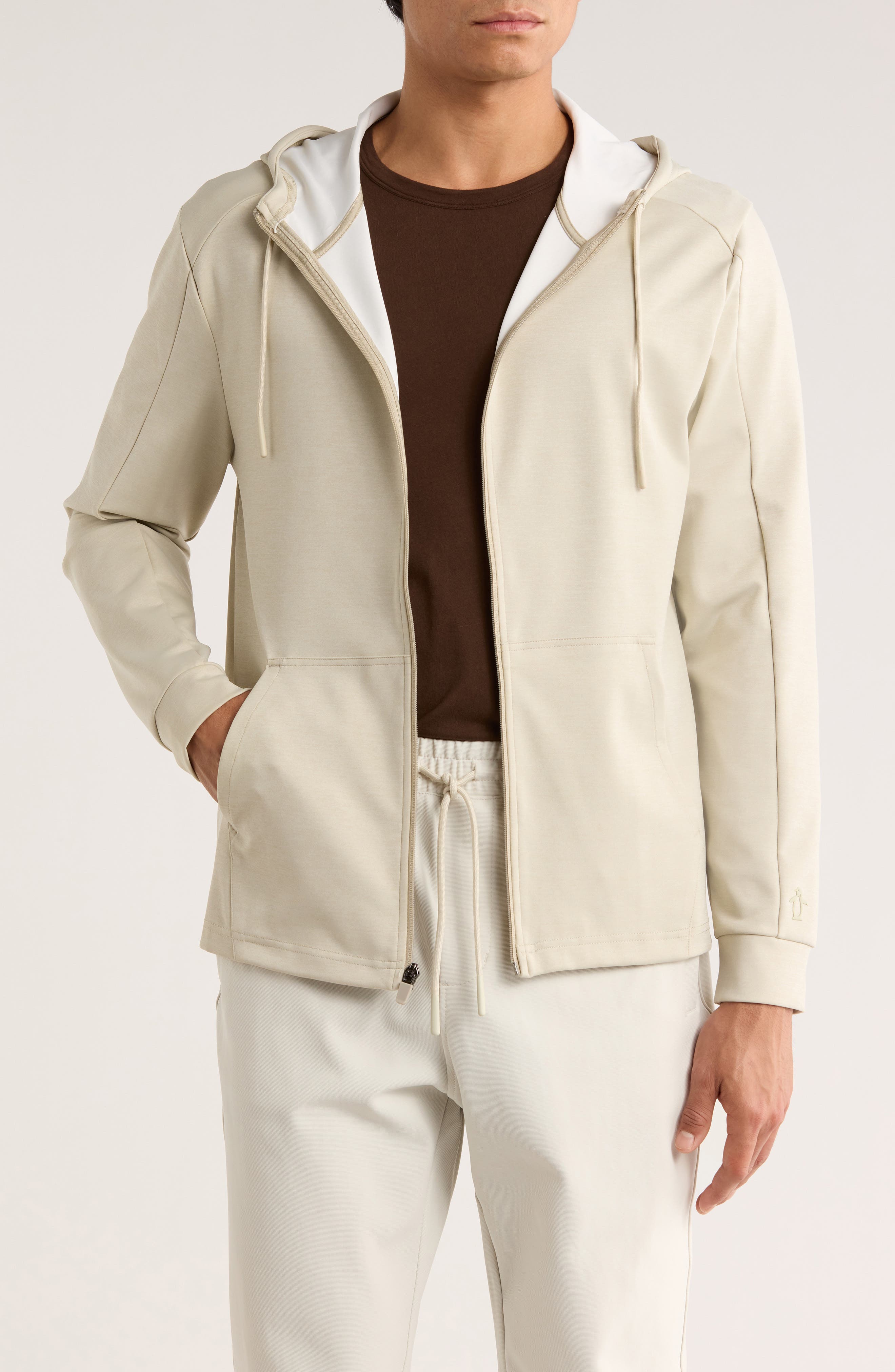 ORIGINAL PENGUIN SPORT Full Zip Midweight Hoodie