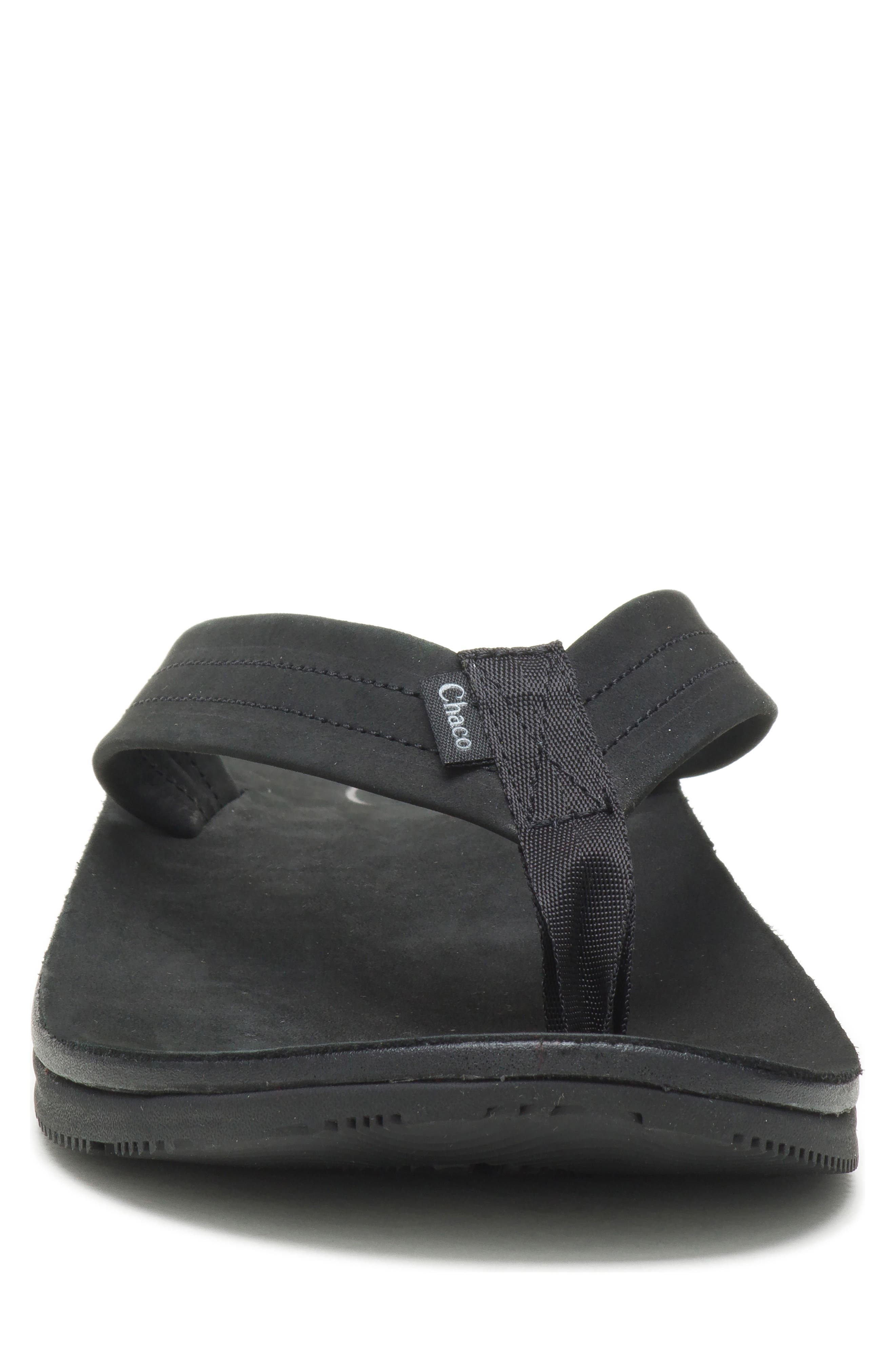 Chaco Leather Flip Flop, Alternate, color, 