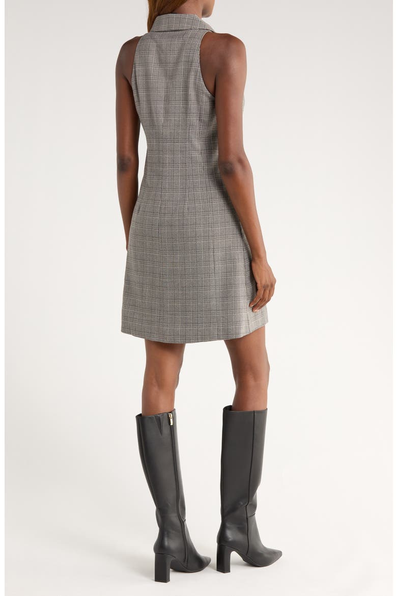 Cutaway Suit Dress, Alternate, color, ALLOY
