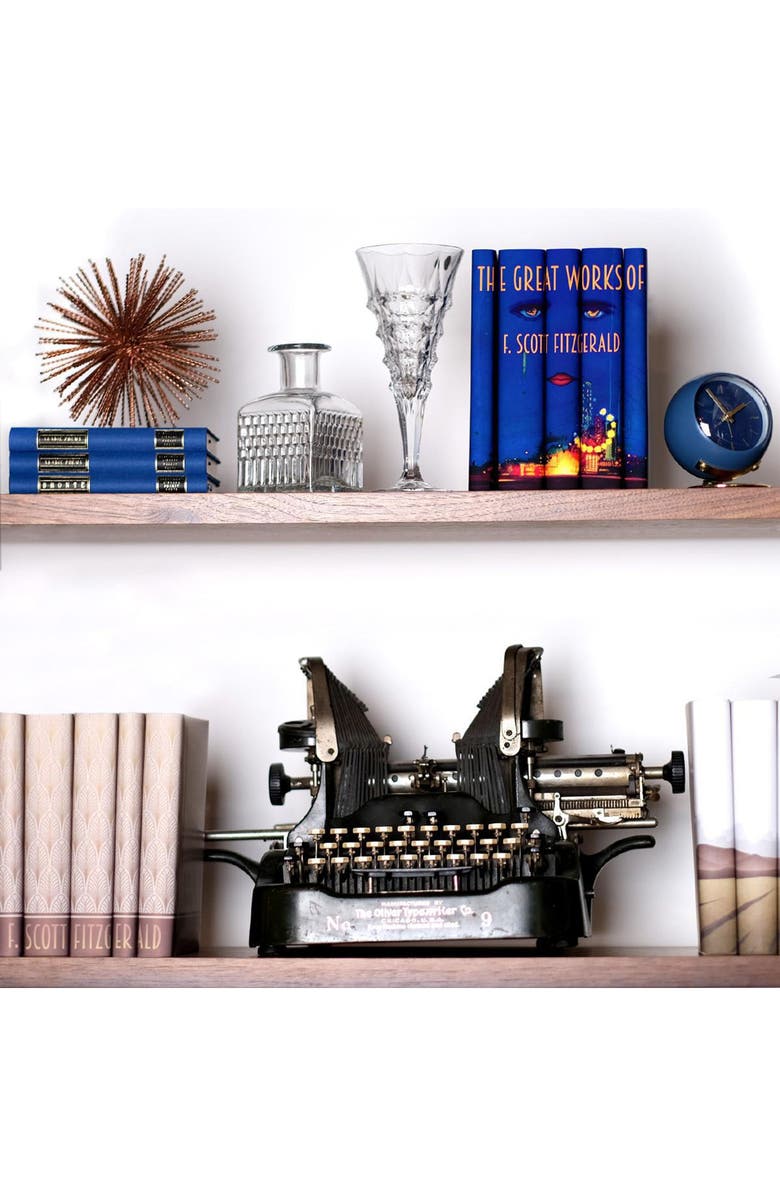 Juniper Books F. Scott Fitzgerald The Great Gatsby Cover Book Set, Alternate, color, Blue