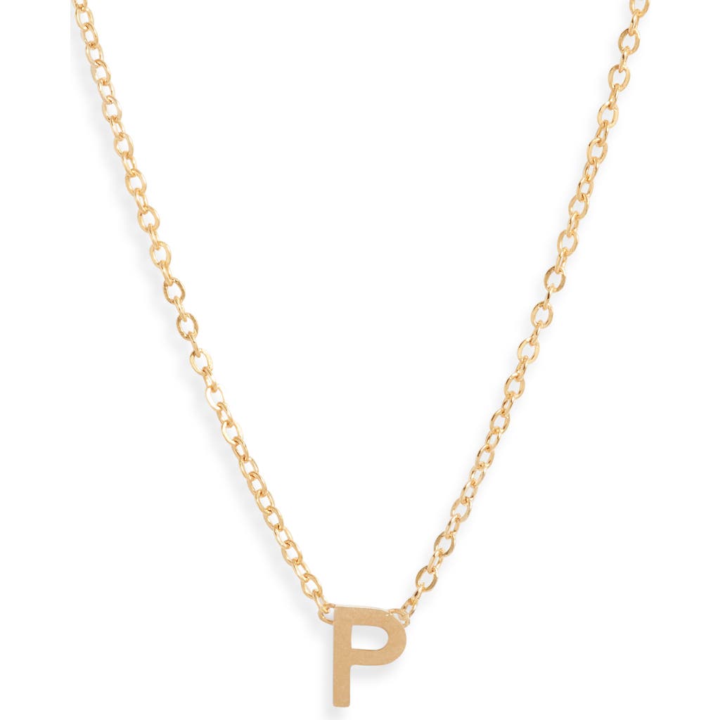 Set & Stones Cheyenne Initial Pendant Necklace