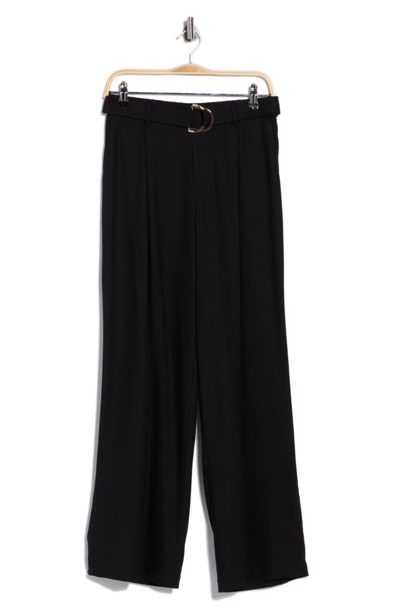 Gemma + Jane Wide Leg Pants, Alternate, color, Black