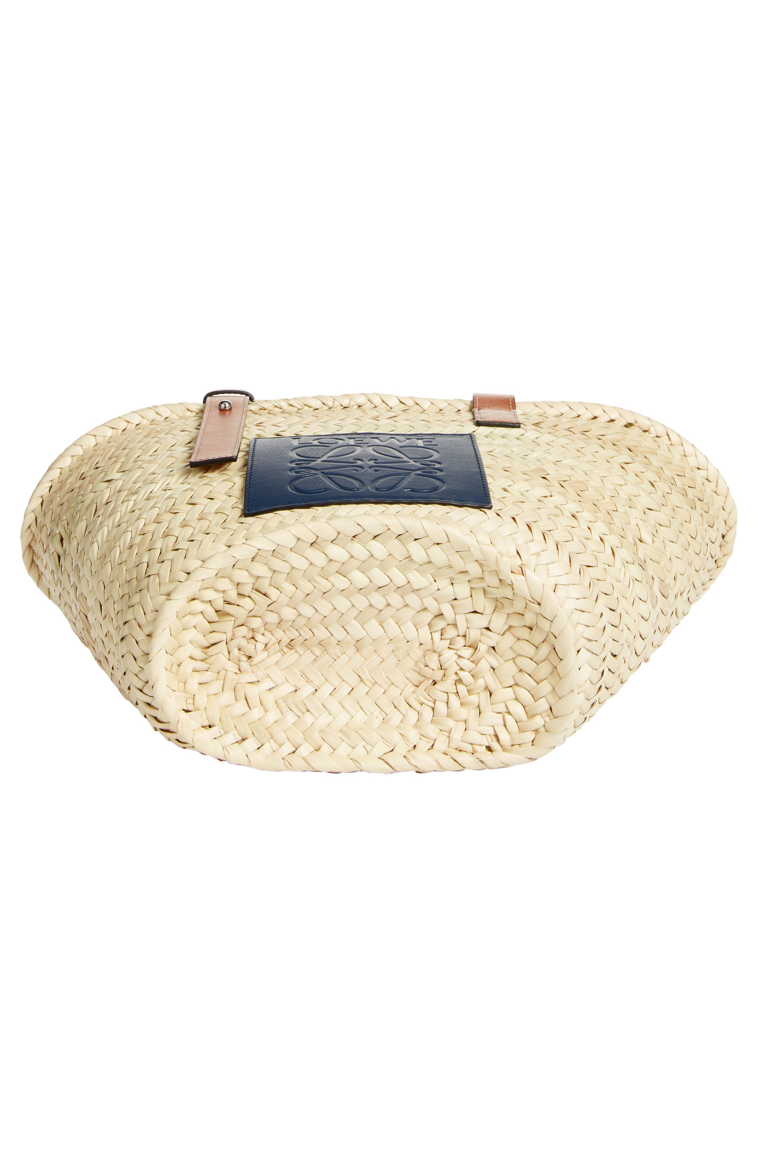 Loewe x Paula's Ibiza Palm Leaf Basket Bag, Alternate, color, 