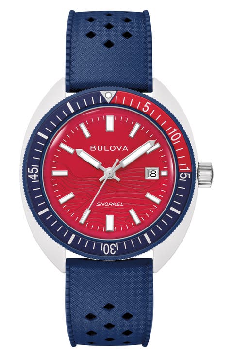 x Sail4th Snorkel Rubber Strap Watch, 41mm