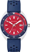 BULOVA x Sail4th Snorkel Rubber Strap Watch, 41mm