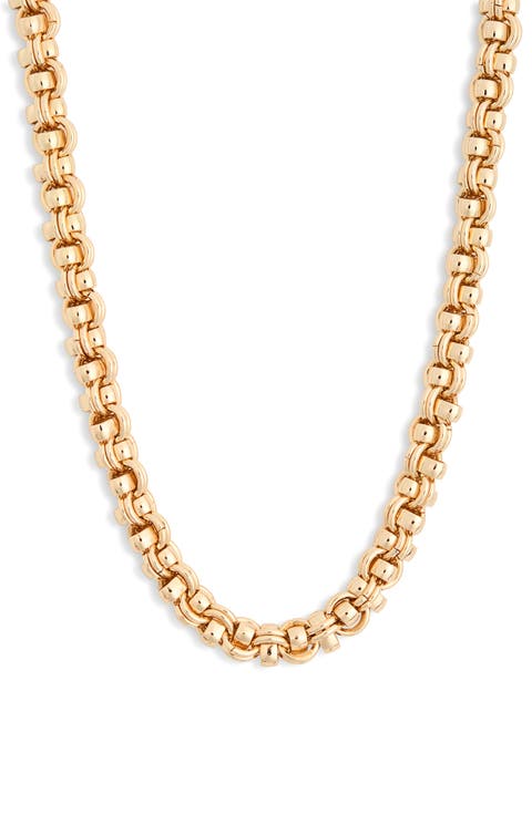 Interlocked Chain Necklace