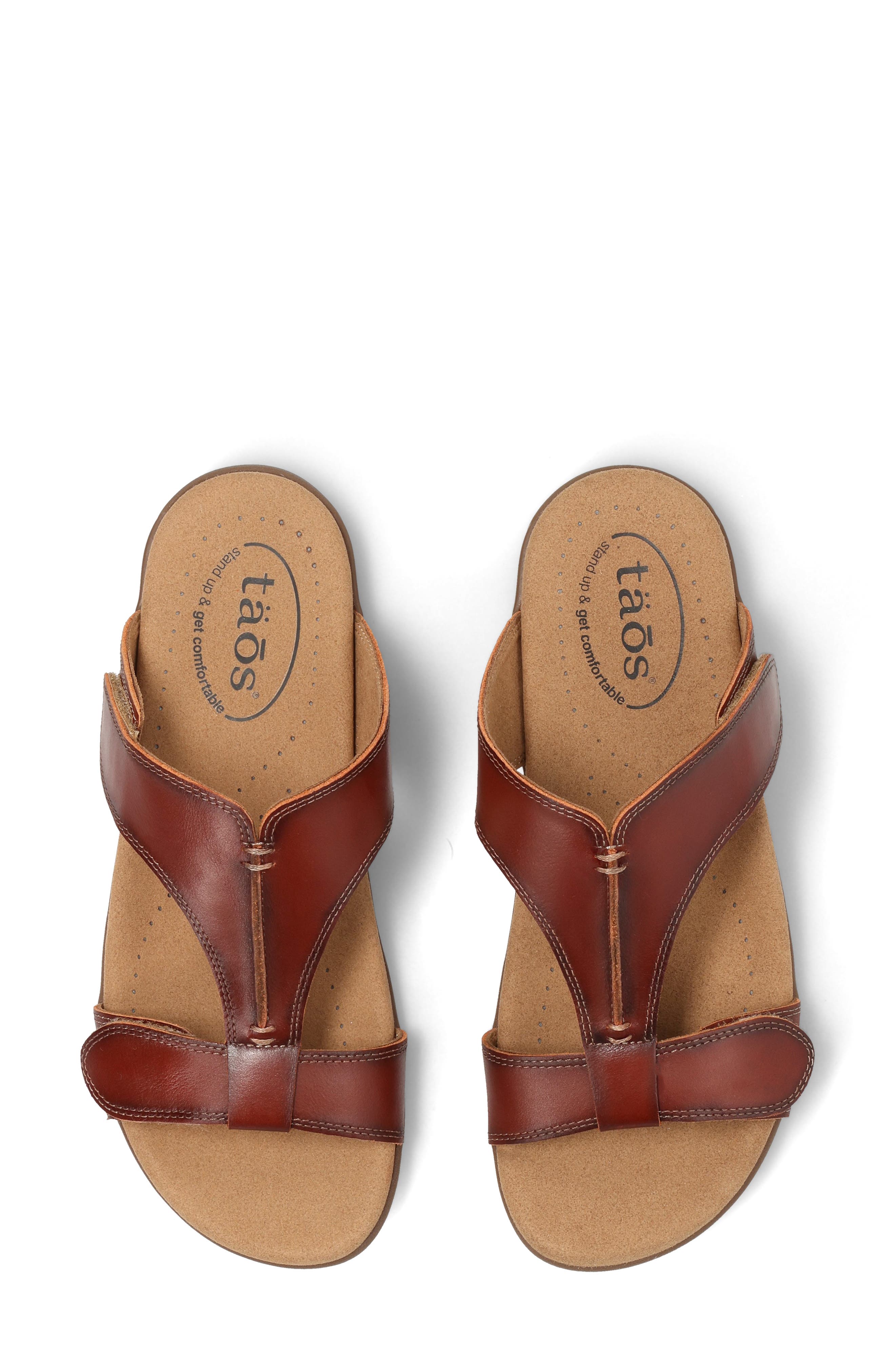 Slide Show Slide Sandal, Alternate, color, COGNAC