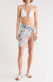 Abound Printed Mesh Sarong