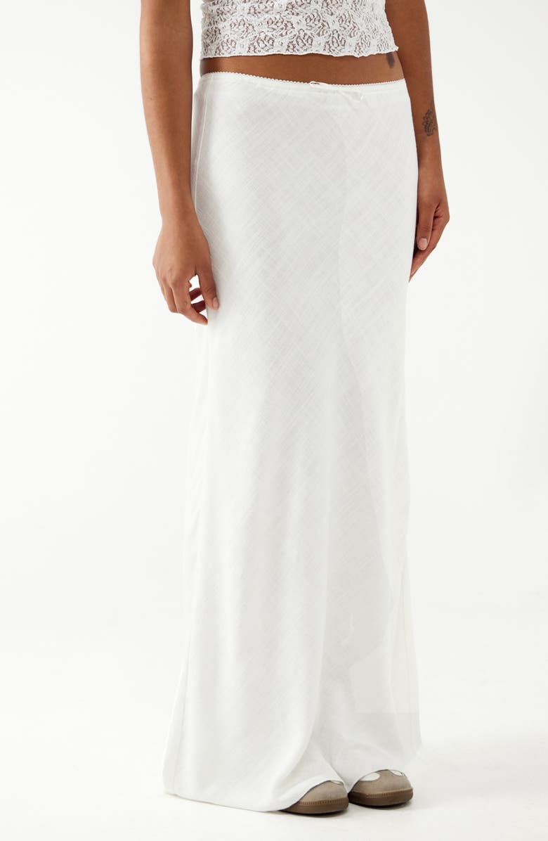 BDG Urban Outfitters Maxi Skirt, Main, color, White