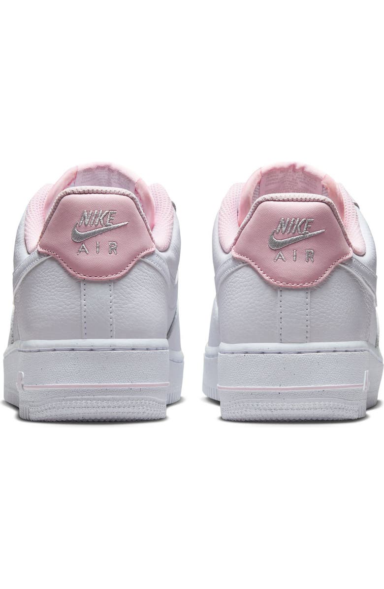 Nike Air Force 1 '07 Sneaker, Alternate, color, Pink/ White/ Grey/ Silver