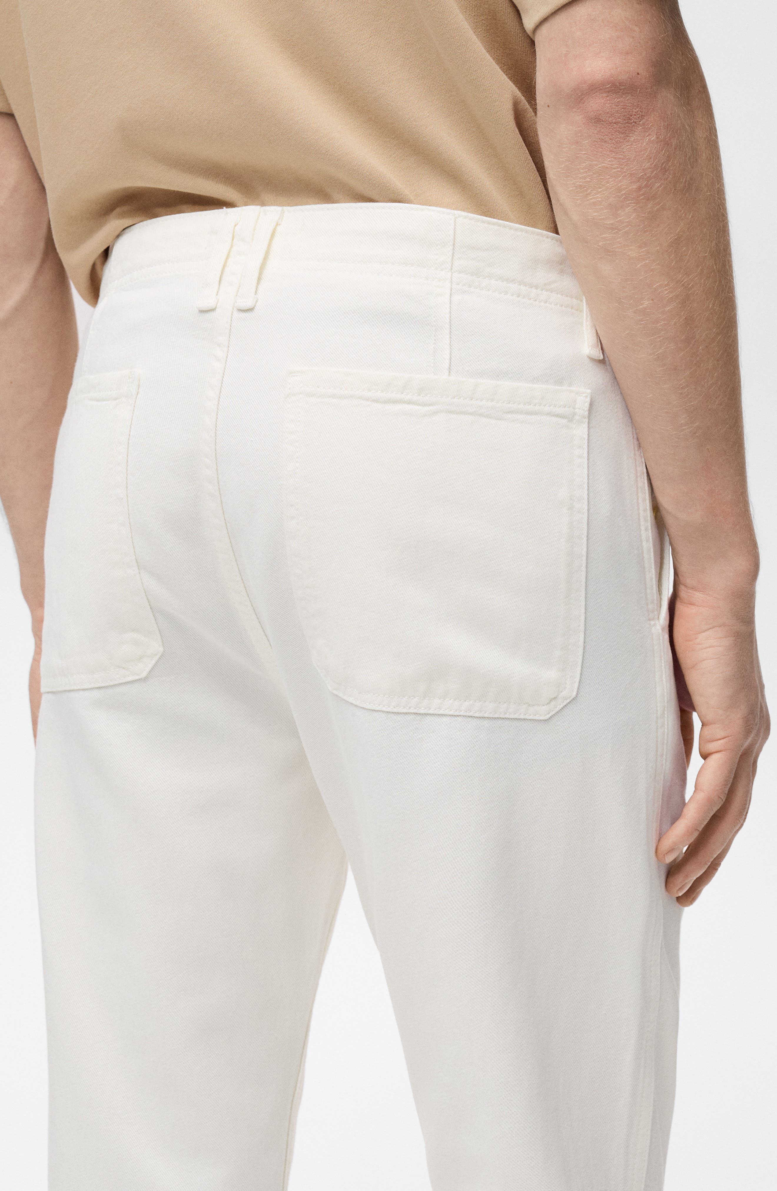 Slant Pocket Straight Leg Jeans - image 2