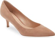 Gianvito Rossi Kitten Heel Pointed Toe Pump