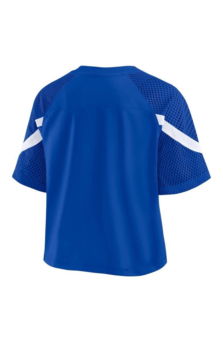 FANATICS Women's Fanatics Royal Kentucky Wildcats Oversized Raglan V-Neck Fashion Jersey, Alternate, color, 