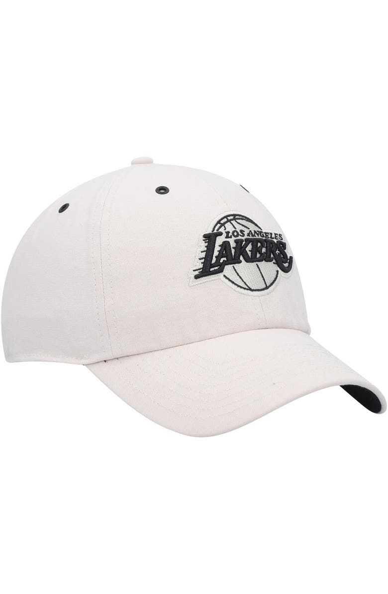 '47 Men's '47 Cream Los Angeles Lakers Lunar Clean Up Adjustable Hat, Alternate, color, Cream