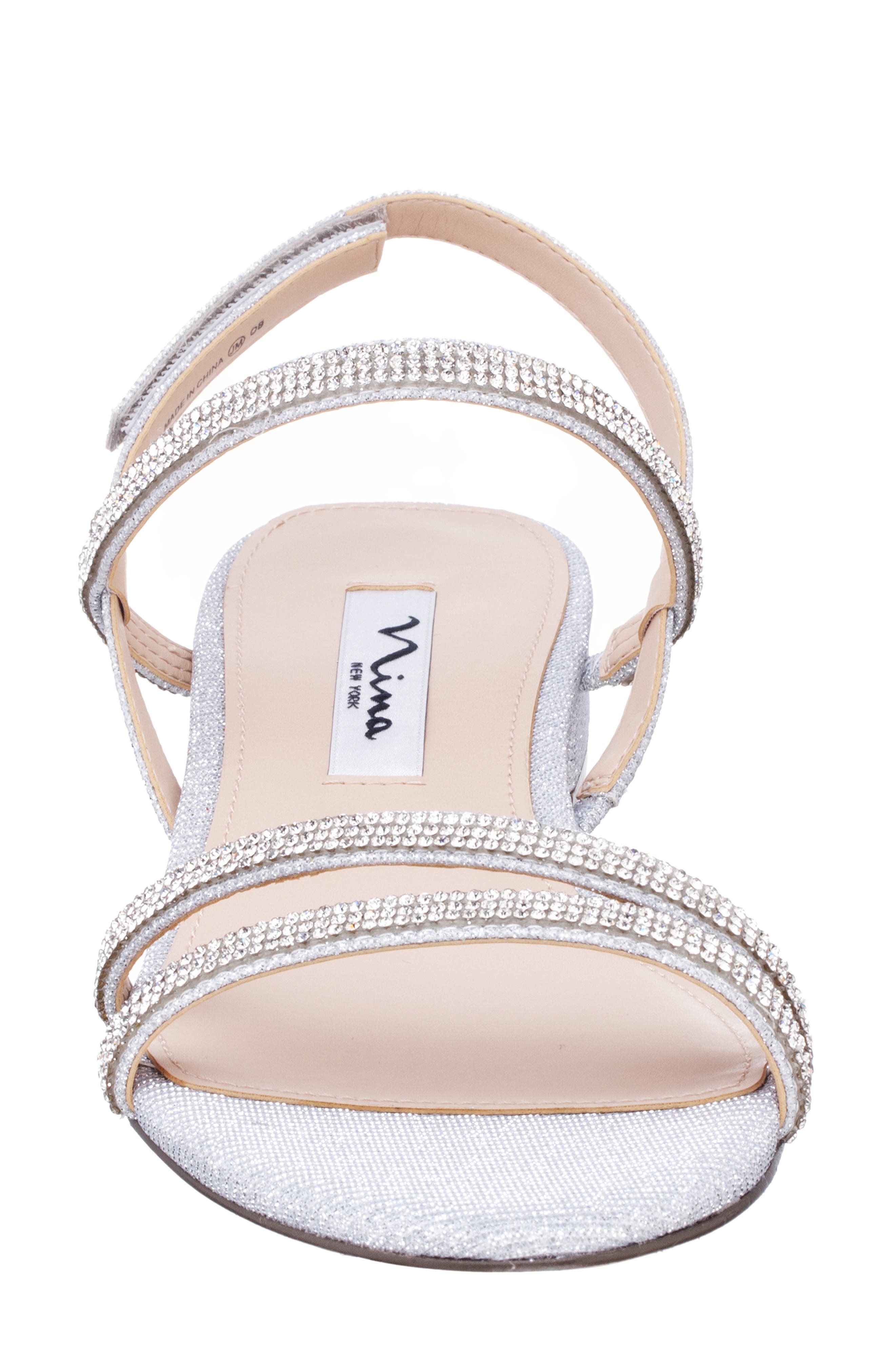 Sarita Slingback Sandal, Alternate, color, SILVER LUNA