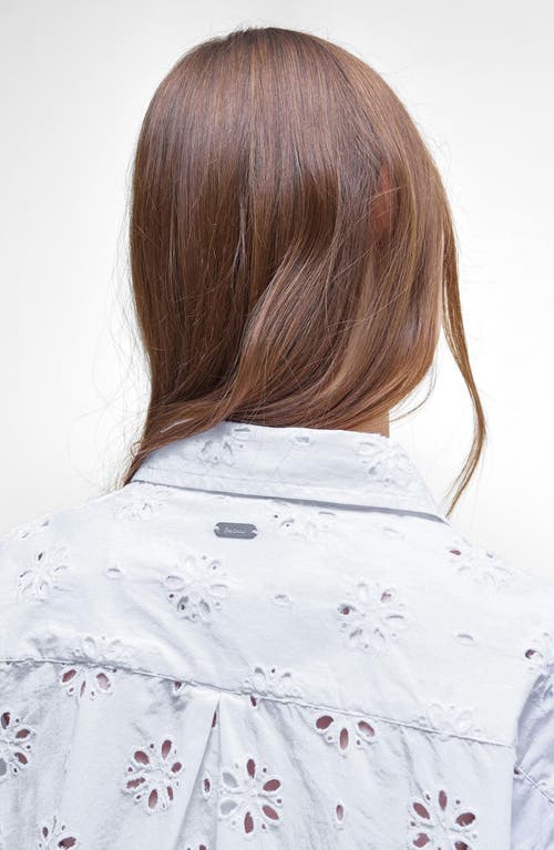 BARBOUR BARBOUR MELISSA EMBROIDERED COTTON SHIRT